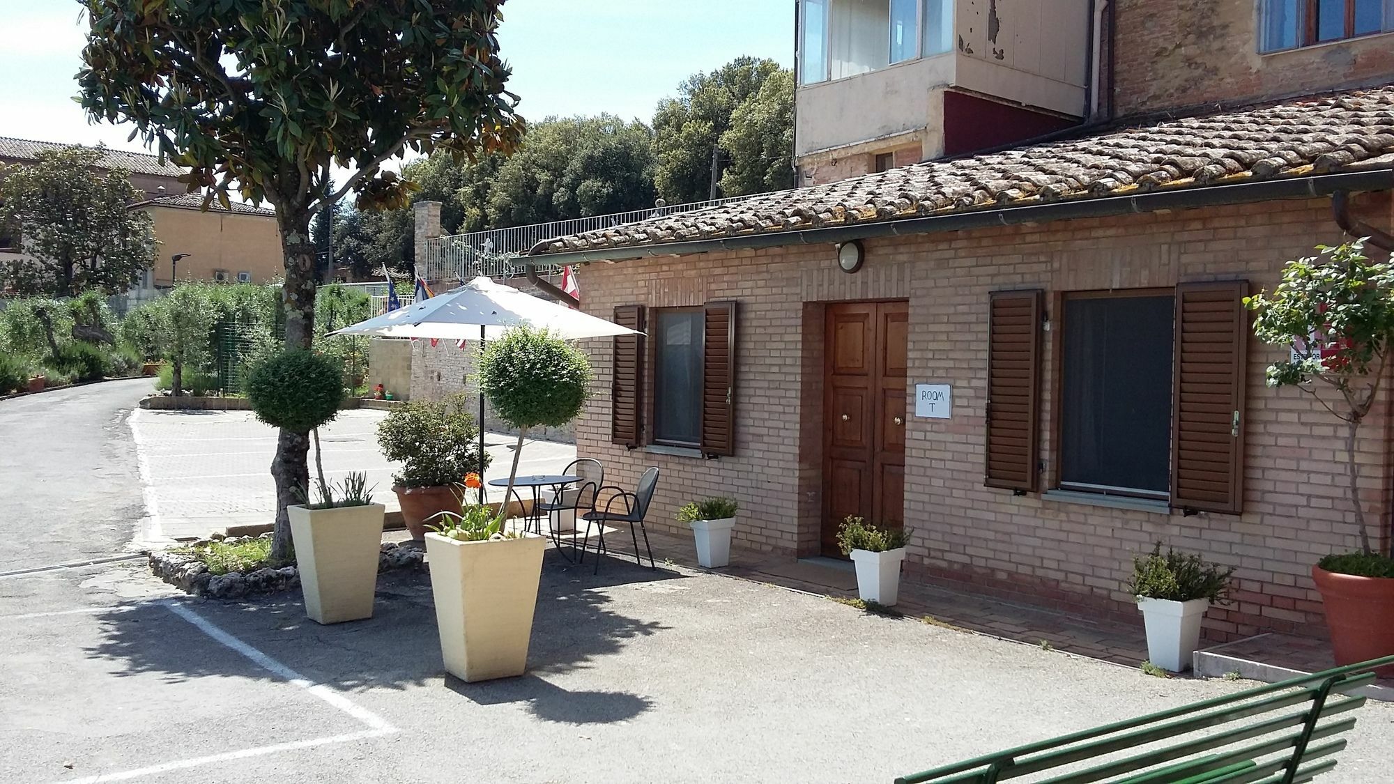Hotel Porta Romana Siena Exterior foto